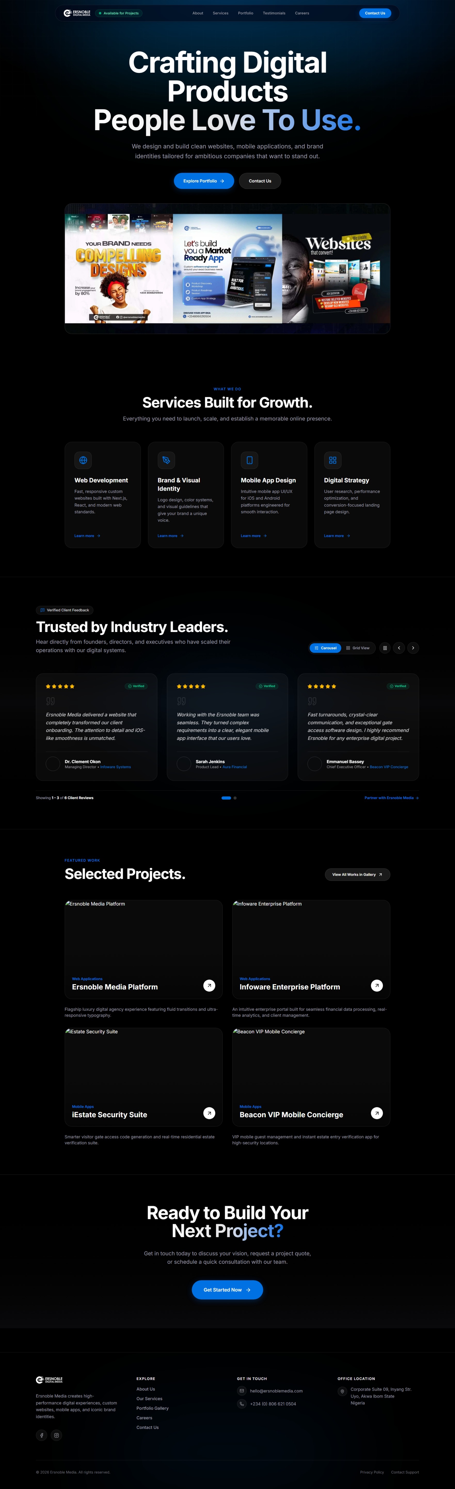 Ersnoble Media Digital Platform